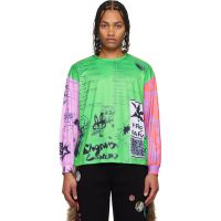 Chopova Lowena Multicolor Poster Oversized Jersey T-shirt 252529M213005