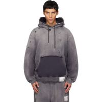 Maison MIHARA YASUHIRO Black Sun Faded Like Hoodie 252551M202010