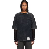 Maison MIHARA YASUHIRO Black Bleached T-shirt 252551M213006