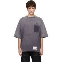 Maison MIHARA YASUHIRO Black Sun Faded Like T-shirt 252551M213008