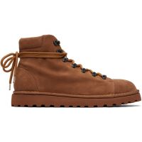 Marsell Gomme Tan Pallottola Nubuck Boots 252633M225021