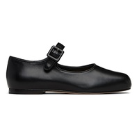 Sandy Liang Black Pointe Mary Jane Ballerina Flats 252677F118000