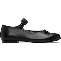 Sandy Liang Black Paw Mary Jane Ballerina Flats 252677F118002