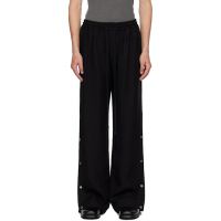 Song for the Mute Black Drape Studded Sweatpants 252699M190002