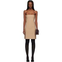 Courreges Beige Bustier Lingerie Jersey Minidress 252783F052014