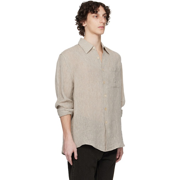OUR LEGACY Beige Above Shirt 252803M192001