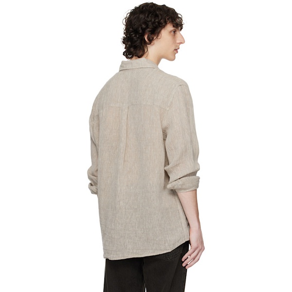 OUR LEGACY Beige Above Shirt 252803M192001