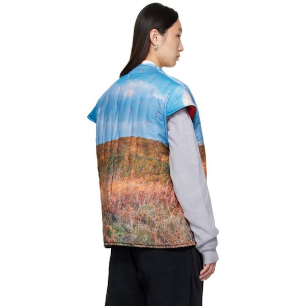 Bless Blue Lining Vest 252852F068000