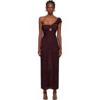 Gabriela Hearst Burgundy Altura Maxi Dress 252854F055001
