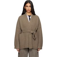Lauren Manoogian Beige Coto Cardigan 252874F095007