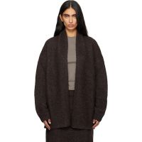 Lauren Manoogian Brown Loft Shawl Cardigan 252874F095016
