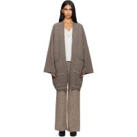 Lauren Manoogian Gray Stitch Wide Cardigan 252874F095019