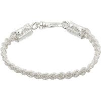 Emanuele Bicocchi 3-Wire Ice Braid Bracelet 252883M142021