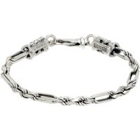 Emanuele Bicocchi Figaro Rope Chain Bracelet 252883M142034