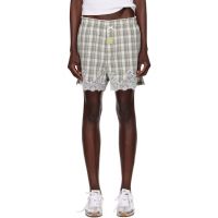 Martine Rose SSENSE Exclusive Gray French Knickers Shorts 252892F088002