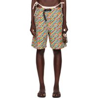 Martine Rose SSENSE Exclusive Multicolor Board Swim Shorts 252892F088003