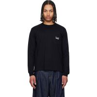 Comme des Garcons Homme Black Pocket LS T-shirt 261057M213014