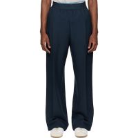 Stockholm (Surfboard) Club Navy Relaxed Fit Trousers 261137M191001