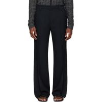 Stockholm (Surfboard) Club Black Tailored Bootcut Trousers 261137M191006