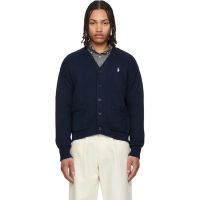 Polo Ralph Lauren Navy Cotton Long Sleeve Cardigan 261213M200013