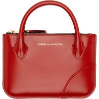 COMME des GARCONS WALLETS Red Handles Pouch 261230F038000