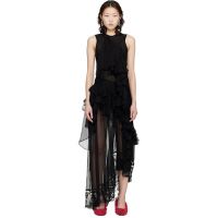 Collina Strada Black Angelica Maxi Dress 261236F055000