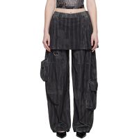 Collina Strada Black Lawn Skirt Cargo Pants 261236F087005