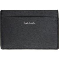 Paul Smith Black Leather Card Holder 261260M163011