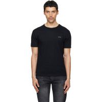 Paul Smith Three-Pack Black Organic Cotton Logo Lounge T-shirts 261260M213012