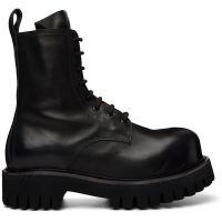 A DICIANNOVEVENTITRE Black Horse Octa Combat Boots 261264M255005