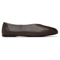 Proenza Schouler Brown Tee Ballerina Flats 261288F118000