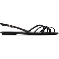 Proenza Schouler Black Uma Slingback Sandals 261288F124000