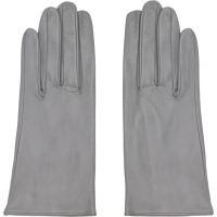 Handsome Stockholm Gray Washable Leather Gloves 261298M135008