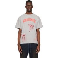 Andersson Bell Gray Ribbon Embroidery Spray T-shirt 261375M213003