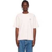 Maison Kitsune Pink Fox Head Oversize T-shirt 261389M213018