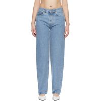 Loulou de Saison Blue SAMUR LDS Organic Denim Boyfriend Jeans 261473F069002
