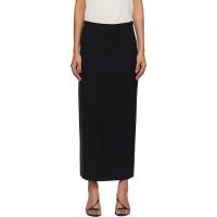 Loulou de Saison Black Samos LDS Grain Poudre Maxi Skirt 261473F093000
