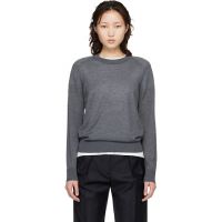 Loulou de Saison Gray Ditto Fluid Sweater 261473F096001