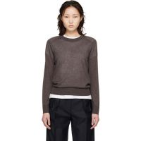 Loulou de Saison Brown Ditto Fluid Sweater 261473F096002