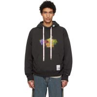 Maison MIHARA YASUHIRO Black Fruit Printed Hoodie 261551M202002