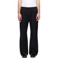 Ernest W. Baker Black Straight Fit Track Pants 261600M191006
