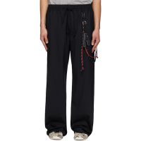 Song for the Mute Black Relaxed Lounge Pants 261699M191004