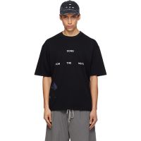 Song for the Mute Black Logo Oversized T-shirt 261699M213010