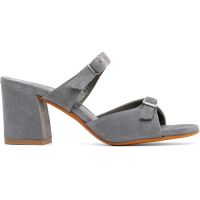 Maryam Nassir Zadeh Gray Una Heeled Sandals 261779F125004