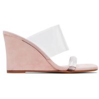 Maryam Nassir Zadeh Pink Olympia Wedge Heeled Sandals 261779F125014