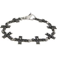 Emanuele Bicocchi Multi Notre-Dame Cross Bracelet 261883M142037