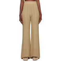REMAIN Birger Christensen Brown Straight Pants 232985F086000