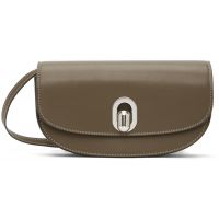 Savette Brown Tondo Crescent Bag 241163F048008
