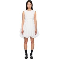 Cecilie Bahnsen White Olivia Minidress 242002F052007