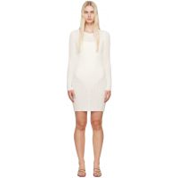 Loulou de Saison White Senty Minidress 242473F052001